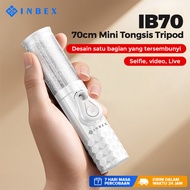 INBEX Tongsis HP Tripod Bluetooth 70CM 3 in 1 Portable Remote Selfie Mini Tongsis Tripod Youtuber Vl