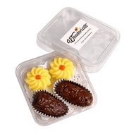 Wunderbath Kuih Dates Soap (2pcs Dates soap and 2pcs Kuih Dahlia soap)