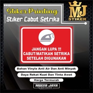 Mulya Iron-On StickerJAYA Iron-On Sticker/ Iron-On Sticker/ Waterproof Vinyl/
