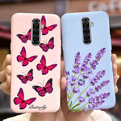 For Oppo Realme X2 Pro Case Stylish Painted Cover Soft Silicone Phone Case For Realme X 2 Pro Realme