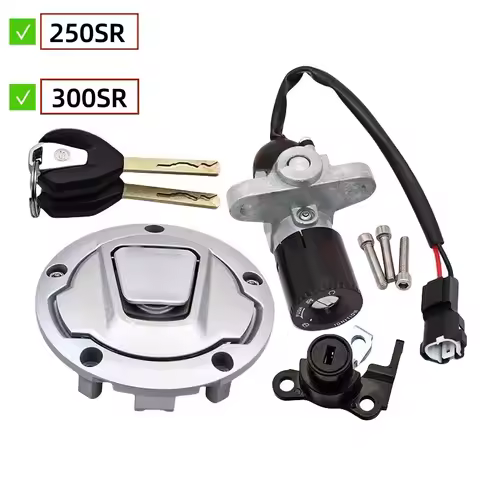 Motorcycle Ignition Switch Lock Gas Fuel Petrol Tank Cap Cover Seat Lock For CFMOTO CF MOTO 250 SR 2