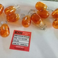 Orange T13 12v10w Universal Turn Signal Bulb Turn Signal Light/ Turn Signal Bulb/ Right Turn Signal 