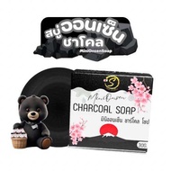 Mini Onsen Charcoal Soap สบู่มินิออนเซ็น ชาร์โคล โซป