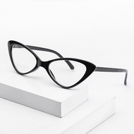 Retro Cat Eyes Reading Glasses for For Women Men PC Frame Clear Lens Presbyopic Eyeglasses Ultraligh