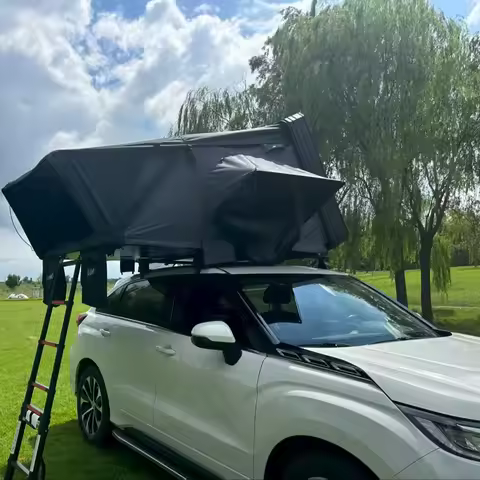 Light Weight Rooftop Tent Aluminum Camping Car Roof Tent Z Type Hard Shell Roof Top Tent for Car