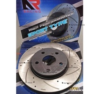 Honda Accord SM4 4WS (Front) AR Racing Performance Disc Rotor (2 Pieces)