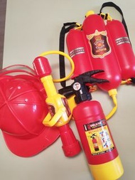 消防員服裝+道具 firefighter suit 120 hallowen