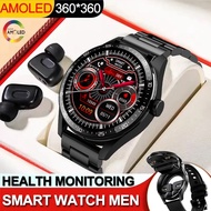 2023 New smart watch TWS 2-in-1 Wireless Bluetooth dual headphones connected to mobile fitness smart