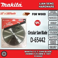 MAKITA T.C.T. SAW BLADE  260MM X 25.4MM X 100T (D-65442)