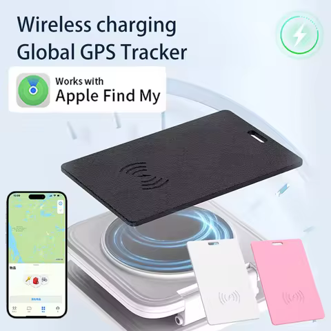 Ultra Slim Tracking Card Wallet Anti-Loss Gps Tracker Smart Location Tag for Iphone Find My App Wire
