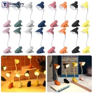 TIMEKEY Mini Table Lamp Foldable Magnetic Desk Lamp LED Bedroom Study Reading Lamps With Clips Eye Protection Bedside Night Lights N1T2