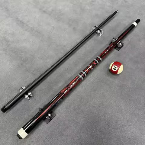 Professional billiard cue, 13mm head, 148CM in length, precise ball control, stable power generation