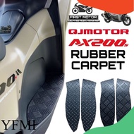 CARPET QJMOTOR AX 200S AX200S AX 200 S RUBBER CARPET GETAH CARPET KARPET ACCESSORIES ACCESSORY MODIF