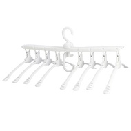 8-in-1 Folding Clothes Hanger Home Seamless Clothes Hanger Wardrobe Space Saving Foldable Clothes Ha