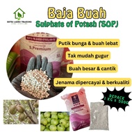 Buah Lebih Besar | Sulphate of Potash Premium | Baja Lebat Buah | Baja Buah