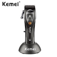 Kemei Professional Barber Cordless Hair Clipper Rechargeable Electric Hair Trimmer fade Hair Cutting