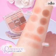 Bảng Phấn Mắt Odbo Eye Palette Romance Mood Od2023 Kết Cấu Lì Mịn Màng Lên Màu Đẹp Mắt Có Chiều Sâu 