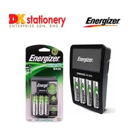 Energizer Battery Charger With 4 AA Batteries Set