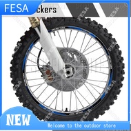 For Honda CRF 450 crf 250 l crf 300L 450x 450r 250r 250f 150l 230 Reflective Motorcycle Wheel Sticke