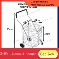 ! trolley cart ALUMINIUM GROCERY SHOPPING CART / MARKET TROLLEY