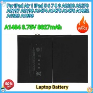 New Laptop Battery 3.73V 8827mAh A1484 For iPad Air 1 iPad 5 6 7 8 9 A2200 A2270 A2197 A2198 A1474 A