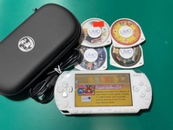 Sony PSP 1000 (電池數據充電線4GB UMD遊戲收納盒)