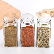 Glass Seasoning bottle Spice Jars Food Storage