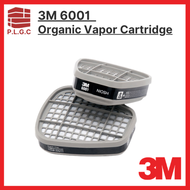 3M 6001 Organic Vapor Cartridge ( Used for 3M 6000 Series Reusable Respirator )