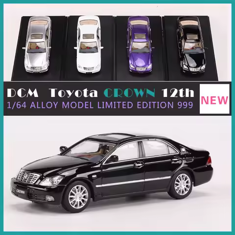 Dcm 1/64 For CROWN 12th generation Metal Diecast Model Car Kids Gifts Ornaments