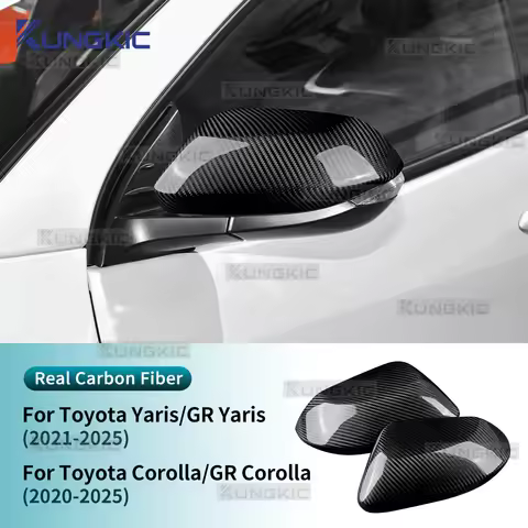 Real Hard Carbon Fiber Cover For Yaris/GR Yaris 2021-2025 For Toyota Corolla/GR Corolla 2020-2025 Ca