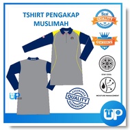 Tshirt Baju Pengakap Muslimah Microfiber Pemimpin Cikgu Guru Original New Design Kokurikulum Scout Uniform Pelangi