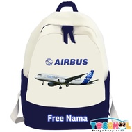 AIRBUS A320 CHILDREN'S BACKPACK WITH FREE NAME