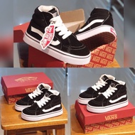 Vans Shoes Kids Shoes vans sk8 hi black white Including box &amp; free Socks.