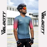 Hot selling✤✻☽Jersi Berbasikal VELOCITY Baju berbasikal Simple Nice Fit Jersey Velocity Lengan Pende