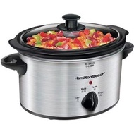 HAMILTON BEACH Hamilton Beach ceramic liner porridge and food heating electric stew pot 0.5-5.5 lite