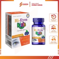 HI-EYES KIDS – Tăng cường thị lực và phòng ngừa cận thị cho trẻ – Hi-Pharma [Ba Lan] – Hộp x 60 viên