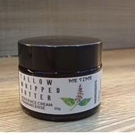 (Me Time) Tallow whipped body butter/ Body &Face cream/Frankincense @Raw Green Hojari infused /30g/e