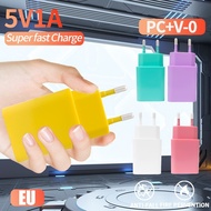 5V1A EU Fast Charging Charger Head - Macaroon Color Type C USB Charger - Wall Adapter Fast Charging 