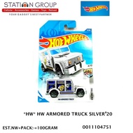HW HOT WHEELS ARMORED TRUCK SILVER 20HW
