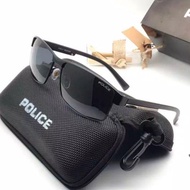 PRIA HITAM Police P24 Black Men's Sunglasses