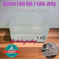 Bahan Lilin Jelly Kristal Gel Wax HP Raw 1 KG / Lilin Jeli Candle Jel Warna Bening Transparan