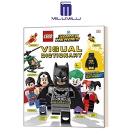 LEGO ดิกชั่นนารีแบบมีภาพประกอบซุปเปอร์ฮีโร่การ์ตูน DC: มีโคมไฟสีเหลืองพิเศษเคสโทรศัพท์ขนาดเล็กแบทแมน
