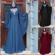 WGBBaju Raya 2021 Jubah Muslimah Pakaian Lara Raisya Baju Kurung Moden Blouse Muslimah Jubah Long Dr