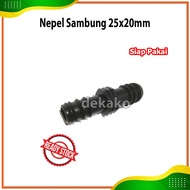 Nepel the 25mm hose to the 20mm hose