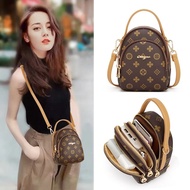 [Hot seller] for women 2023 three-layer new style bag crossbody Korean female student shoulder versatile version mobile phone