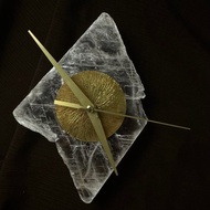 黃銅透石膏掛鐘