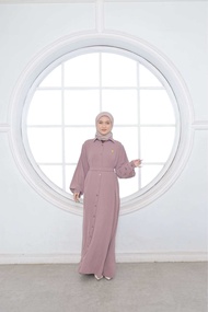 Sabrina dress / gamis wanita / abaya gamis full kancing- MirLia