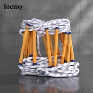 [Ioensy] Extension Rope Ladder Fire Escape Ladder 8M Heavy Duty with Hooks Rope Ladder