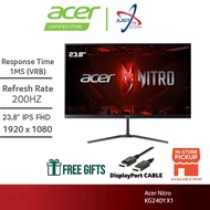 ACER NITRO KG240Y X1 / KG240YX1 23.8" GAMING MONITOR ( 23.8" IPS FHD / 1MS/ 200Hz / AMD FREESYNC / H