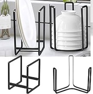 Metal Dish Storage Dying Display Rack , Metal Bowl Storage Dying Display Rack for Kitchen Drawer, Co